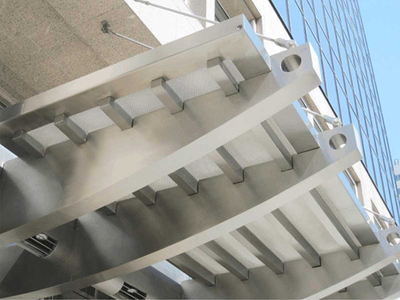 architectural metal canopy